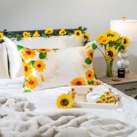 Pillowcase - Zodiac Flower - Leo Sunflower - Queen