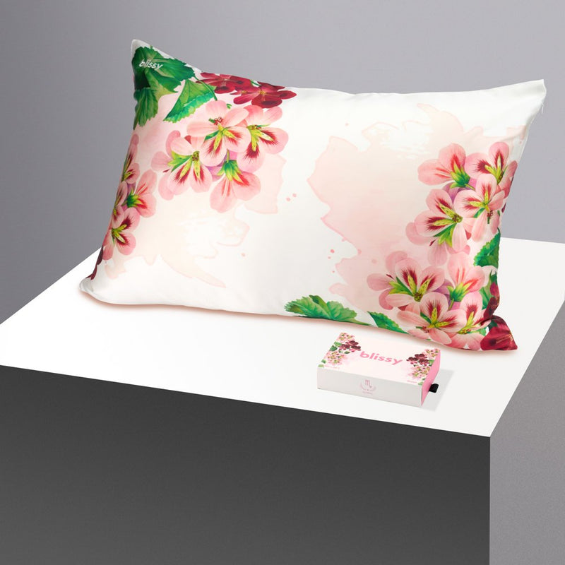 Pillowcase - Zodiac Flower - Scorpio Geranium - King