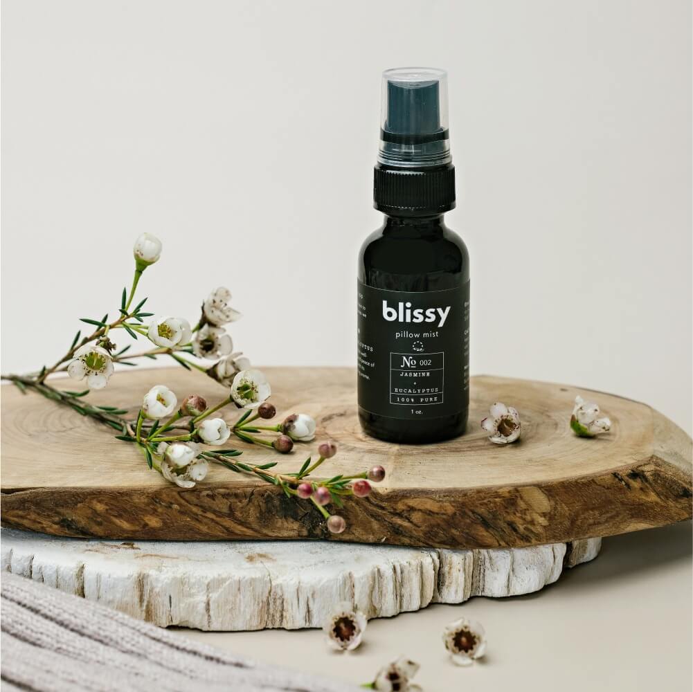 Blissy Sleep & Pillow Mist (Jasmine & Eucalyptus) – Blissy Mulberry Silk