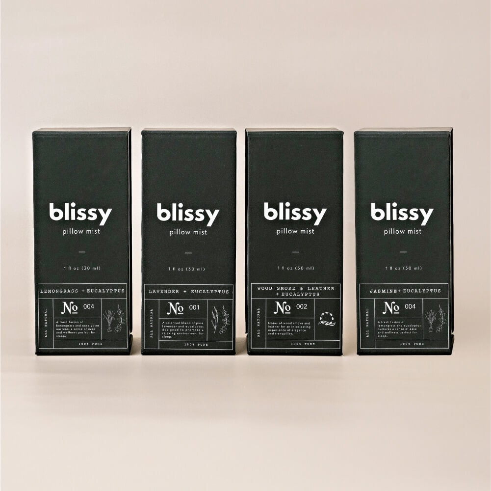 Blissy Sleep & Pillow Mist (Lemongrass & Eucalyptus) – Blissy Premium Silk