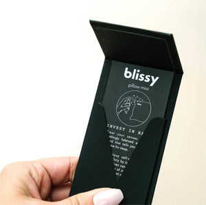 Blissy Sleep & Pillow Mist (Woodsmoke & Leather + Eucalyptus)