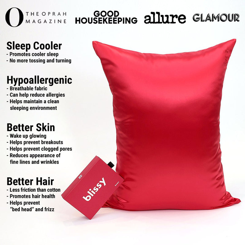 Pillowcase - Red - King