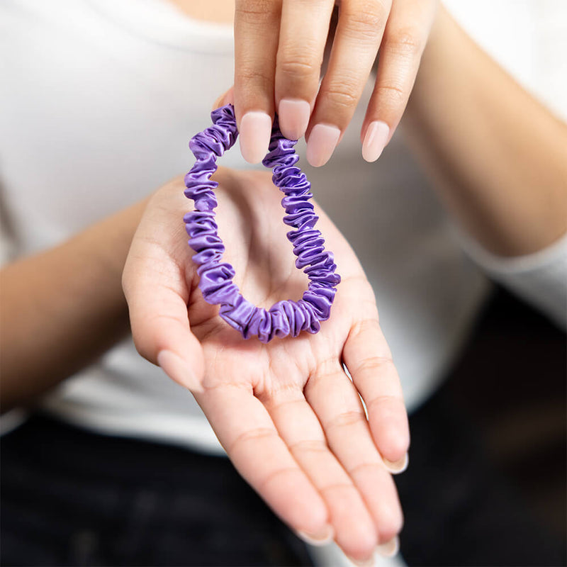 Blissy Skinny Scrunchies - Orchid