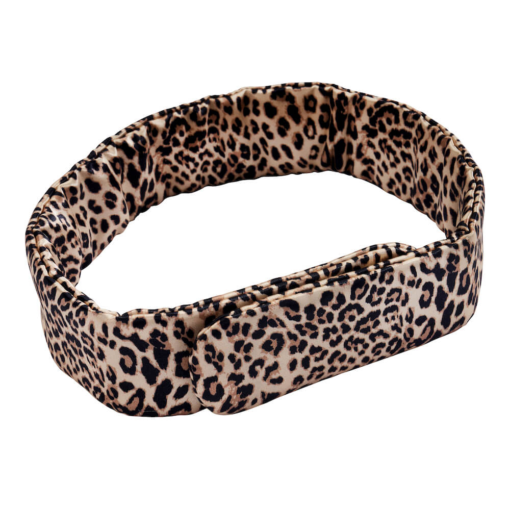 Blissy Leopard Blissy Beauty Band Lifestyle – Mulberry Silk