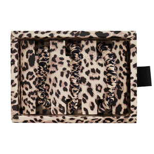 Blissy Skinny Scrunchies - Leopard