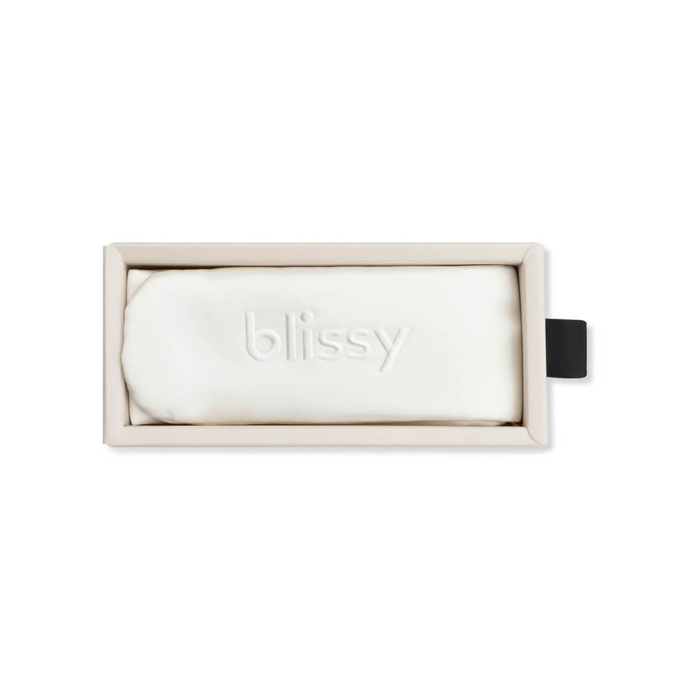 Blissy White Silk Blissy Beauty Band Detail –